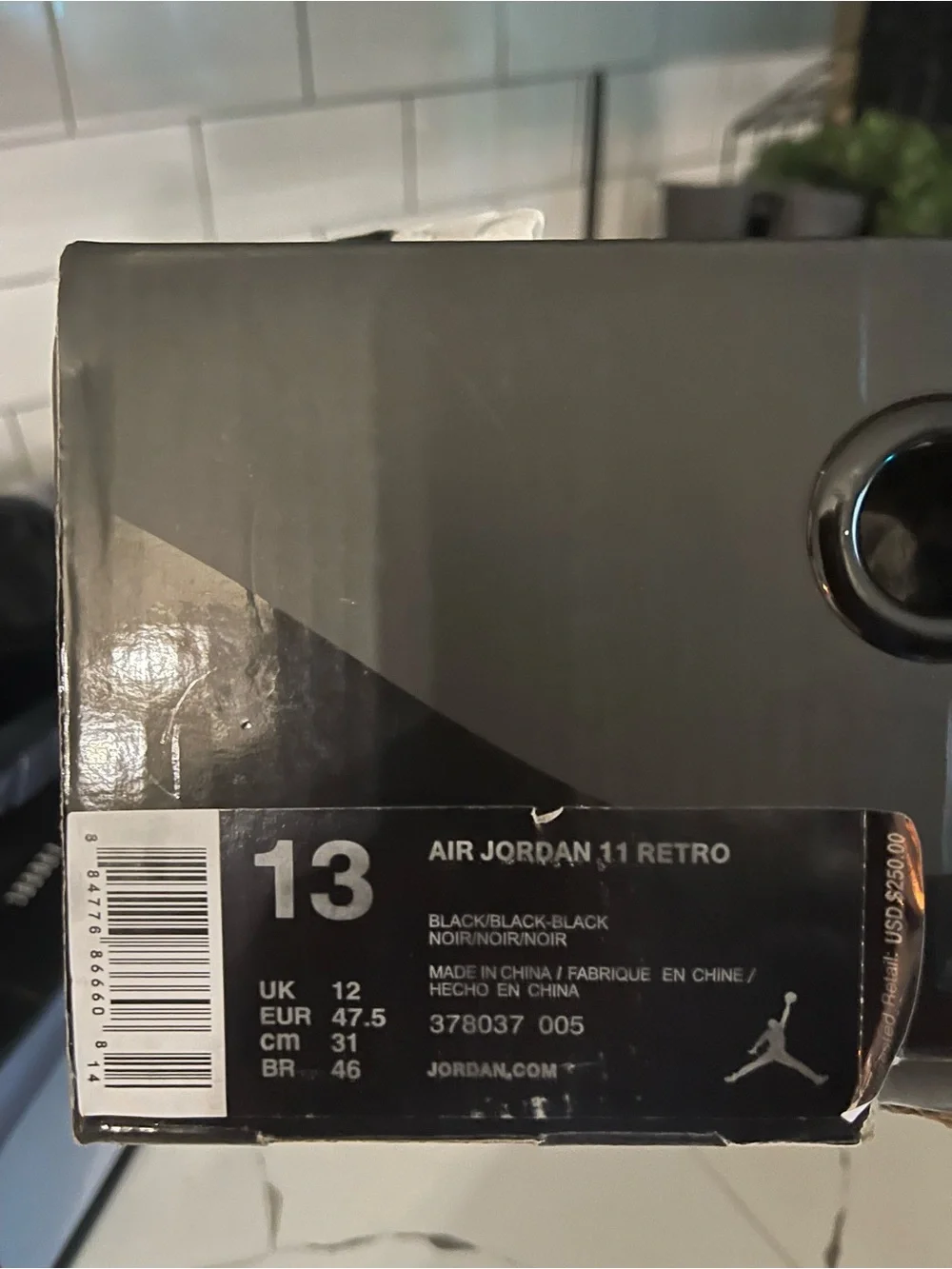 Men’s Retro 11 Royal Cap And Gown Size 13.
